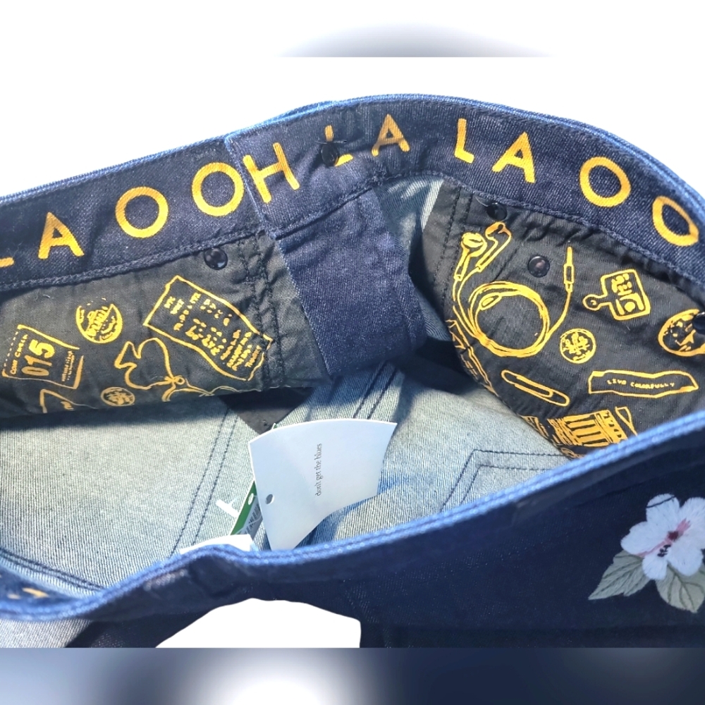 Kate Spade NWT Broome Street Embroidered Cuff Jeans Size 28 Indigo (429) - Picture 6 of 11